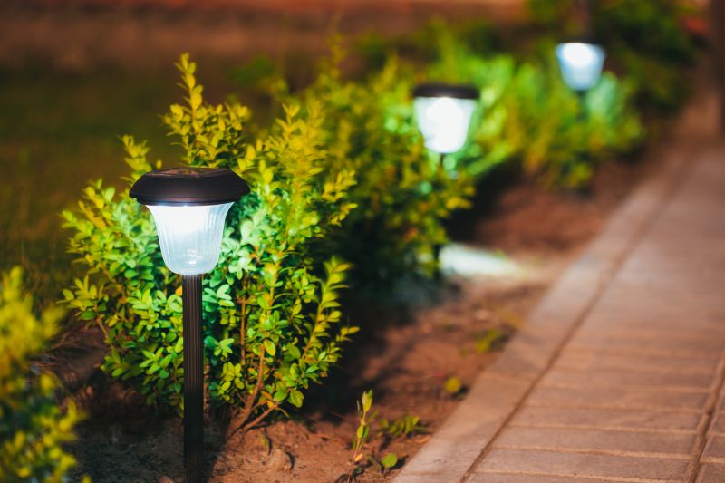 Courtyard Light Installation in Denver, CO